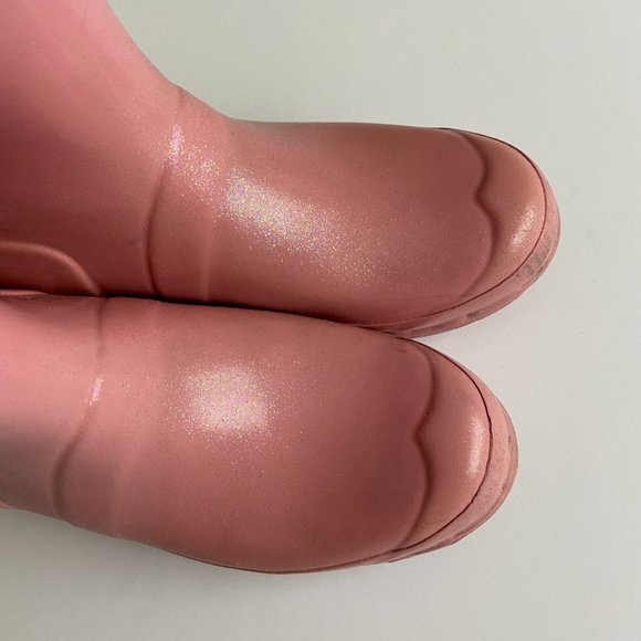 Hunter Kids Blush Pink Boots - Picture 4 of 10